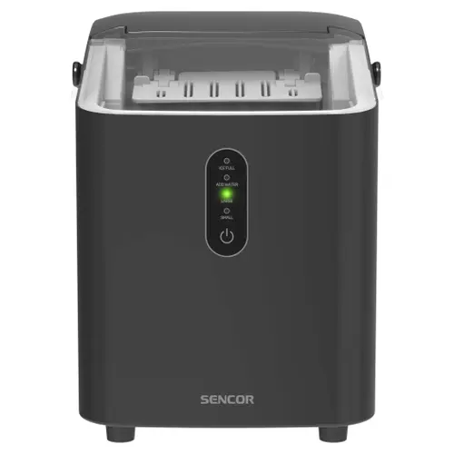 Aparat de facut cuburi de gheata, 120 W, Rezervor 1 l, 12kg/zi (Negru)