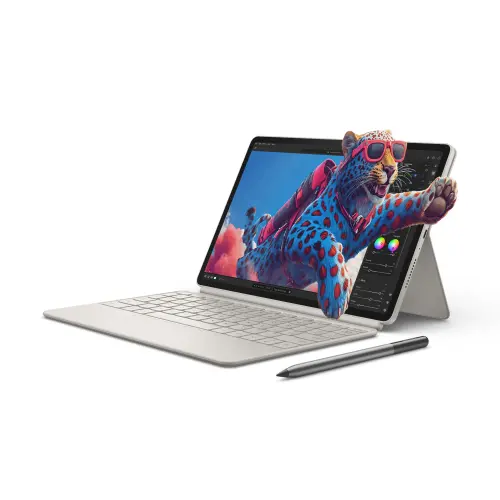 Tableta Lenovo Yoga Tab TB710FU, Procesor Qualcomm® Snapdragon® 8 Gen 3 Hexa-Core, Ecran 3.2K 11.1inch, 8GB RAM, 256GB Flash, Wi-Fi 7, Bluetooth, Android 15 + Lenovo Tab Pen Pro + Lenovo Keyboard Pack pentru Yoga Tab (Bej)
