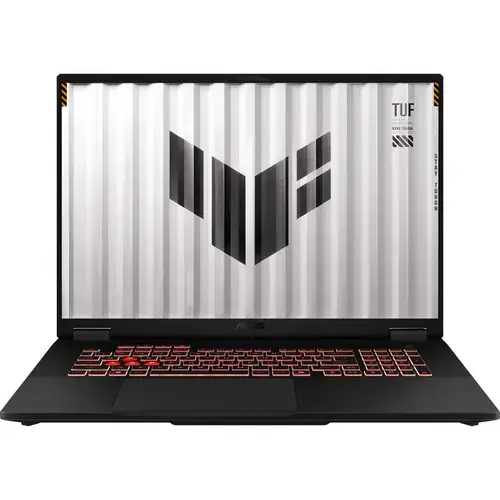 Laptop Gaming ASUS TUF A18 FA808UH-S8021 (Procesor AMD Ryzen™ 7 260 (16M Cache, up to 5.1 GHz), 18inch FHD+ 144Hz IPS, 16GB DDR5, 512GB SSD, NVIDIA GeForce RTX 5050 @8GB, DLSS 3.0, Negru/Gri)
