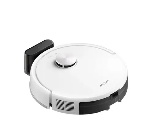 Aspirator robot cu mop MOVA E20S Pro, 13000 Pa, 3200mAh, 3DAdapt Obstacle Avoidance, Autonomie 40 minute (Alb)