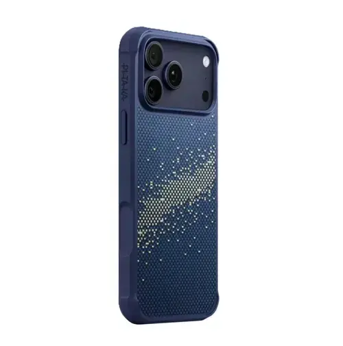 Husa Protectie Spate Pitaka pentru Apple iPhone 17 Pro, Aramid Pro Guard, MagSafe (Albastru)