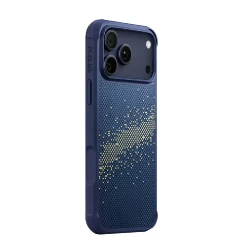 Husa Protectie Spate Pitaka pentru Apple iPhone 17 Pro, Aramid Pro Guard, MagSafe (Albastru)