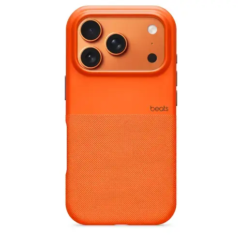 Husa Protectie Spate Beats MGJQ4LL/A pentru Apple iPhone 17 Pro, Rugged Case cu Magsafe si Camera Control (Portocaliu)