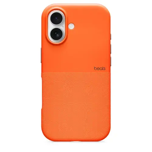 Husa Protectie Spate Beats MGK14LL/A pentru Apple iPhone 17, Rugged Case cu Magsafe si Camera Control (Portocaliu)