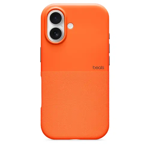 Husa Protectie Spate Beats MGK14LL/A pentru Apple iPhone 17, Rugged Case cu Magsafe si Camera Control (Portocaliu)