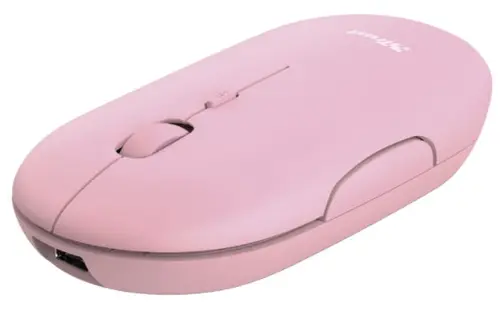 Mouse Wireless Trust Puck, Reincarcabil (Roz)