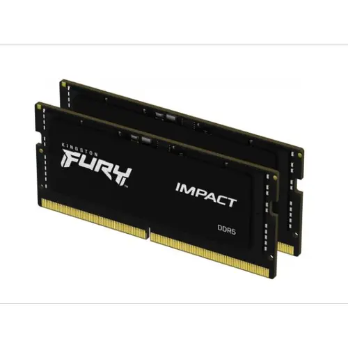 Memorii RAM Kingston, 32GB, 6000MHz, DDR5, CL38 (2x16GB), Impact XMP (Negru)