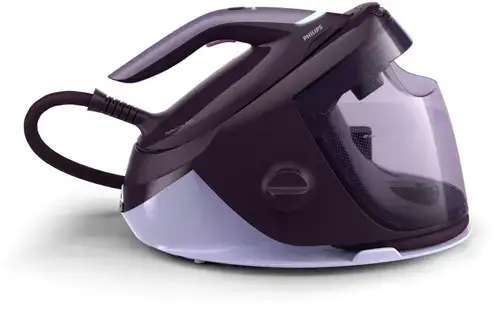 Statie de calcat Philips Seria 7000 PSG7150/30, 2100 W, 8 bar, Rezervor 1.8 l, Jet de abur 600 g/min, Sistem anticalcar, Depozitare cablu (Violet)