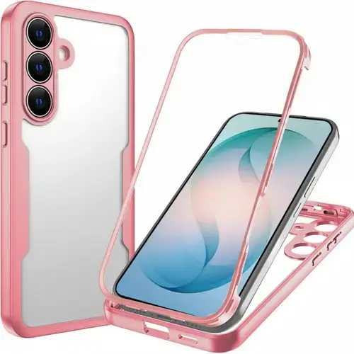 Husa pentru Samsung Galaxy S26 Plus, Techsuit, ColorVerse 360 (Roz)