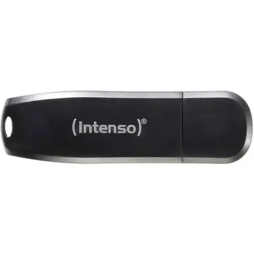 Stick USB Intenso Speed Line, 16GB, USB 3.2 (Negru)