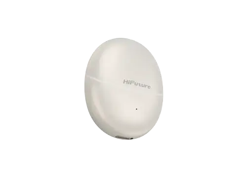 Casti True Wireless In Ear HiFuture Colorbuds3,  Bluetooth 5.4, Soft Bass, ENC, Pana la 25 de ore autonomie, IPX5 (Alb)
