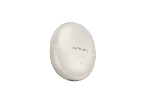 Casti True Wireless In Ear HiFuture Colorbuds3,  Bluetooth 5.4, Soft Bass, ENC, Pana la 25 de ore autonomie, IPX5 (Alb)