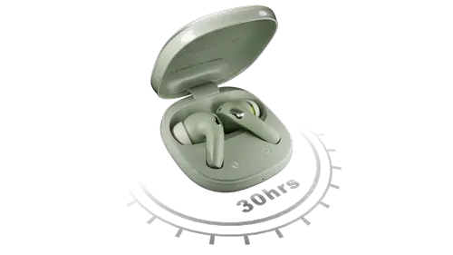 Casti True Wireless In Ear HiFuture Sonic Core,  Bluetooth 5.4, ANC, ENC, Pana la 30 de ore autonomie, IPX5 (Verde)
