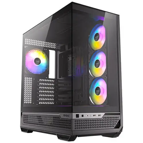 Carcasa Antec C7 ARGB, Middle Tower, Fara sursa (Negru)