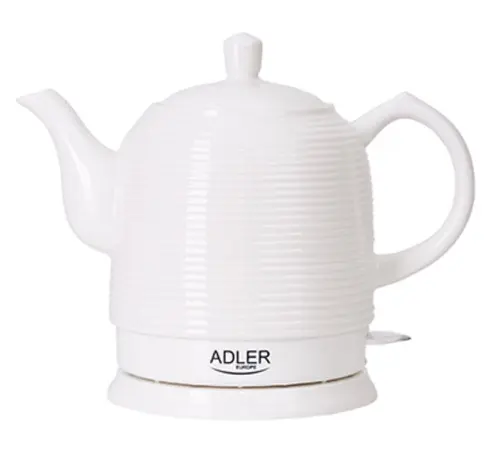 Fierbator de apa Adler AD 1280, 1500 W, 1.2 L (Alb)