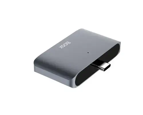 Hub USB Type-C Onyx Boox, OTG/TF/SD Smart Card Reader (Gri)