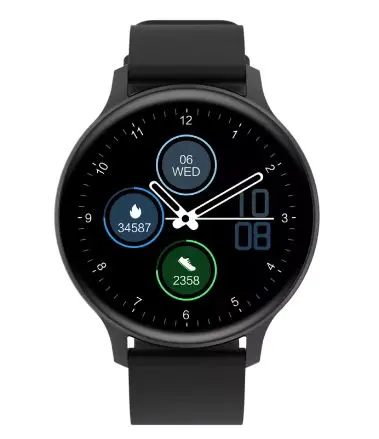 Smartwatch Canyon Badian SW-68, Display TFT 1.28inch, Bluetooth, Waterproof IP68, Android/iOS (Negru)