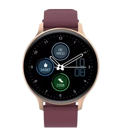 Smartwatch Canyon Badian SW-68, Display TFT 1.28inch, Bluetooth, Waterproof IP68, Android/iOS (Auriu/Rosu)