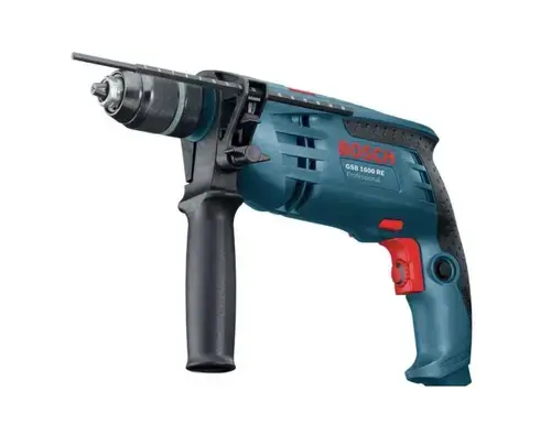 Masina de gaurit Bosch GSB 1600 RE, 3.000 rpm (Albastru/Negru)