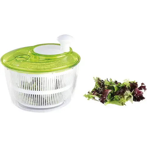 Spinner Salata Domoclip MEN317, 5 l (Alb/Verde)