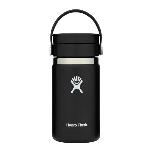 Termos inox, 355ml, inchWide Sipinch, Hydro Flask (Negru)