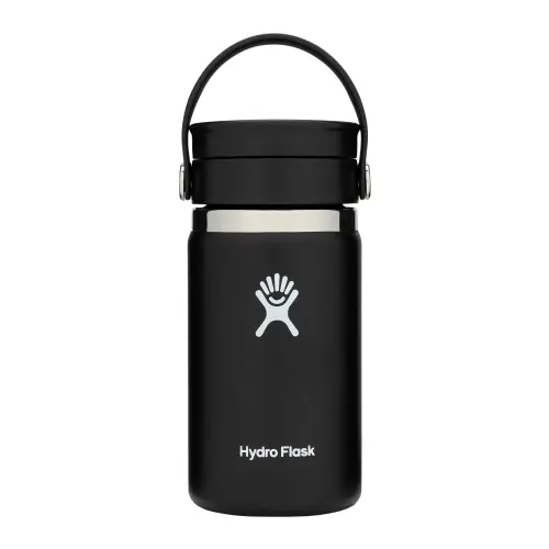 Termos inox, 355ml, inchWide Sipinch, Hydro Flask (Negru)