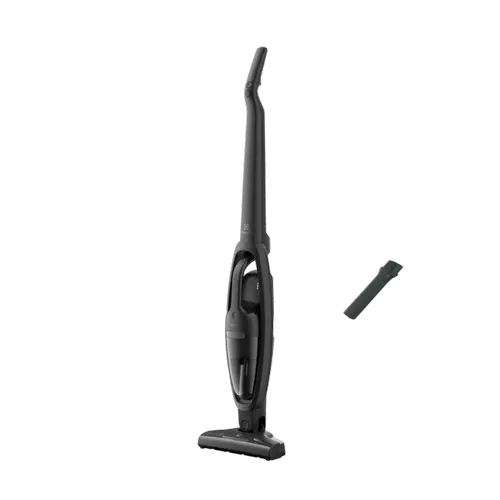 Aspirator vertical fara fir Electrolux ES31CB18GG, Autonomie 45 minute, Recipient 0.3 l, Filtrare ciclonica (Negru)