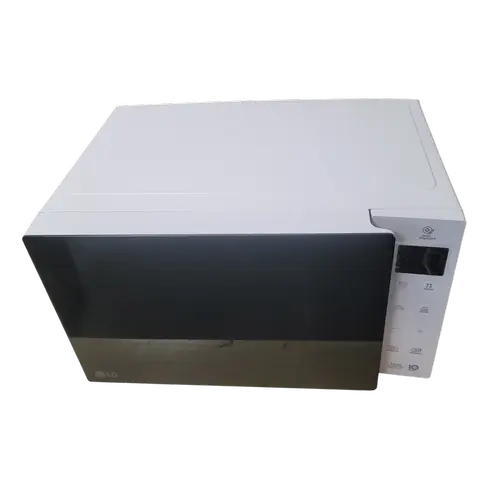 Cuptor cu microunde LG MS23NECBW, 23 L, 1000 W, Functie Dezghetare (Alb)
