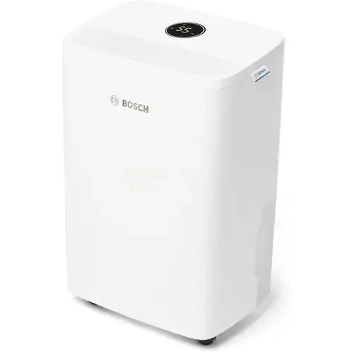 Dezumidificator Bosch Dry 1000, 17 m2, 2.5 L, 36db, 3 moduri automate (Alb)