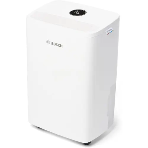 Dezumidificator Bosch Dry 1000, 17 m2, 2.5 L, 36db, 3 moduri automate (Alb)