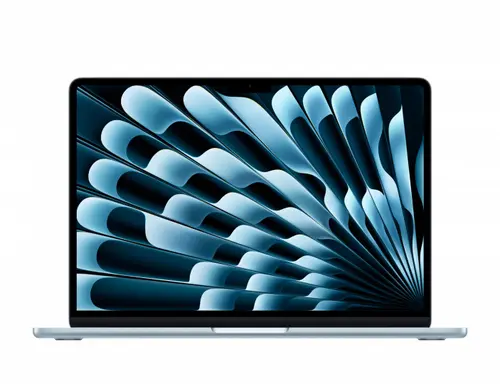 Laptop Apple MacBook Air 15 (Procesor Apple M4 (10-core CPU), 15.3inch Liquid Retina, 32GB, 2TB SSD, Apple M4 10-core GPU, Mac OS, Layout INT, Albastru deschis)