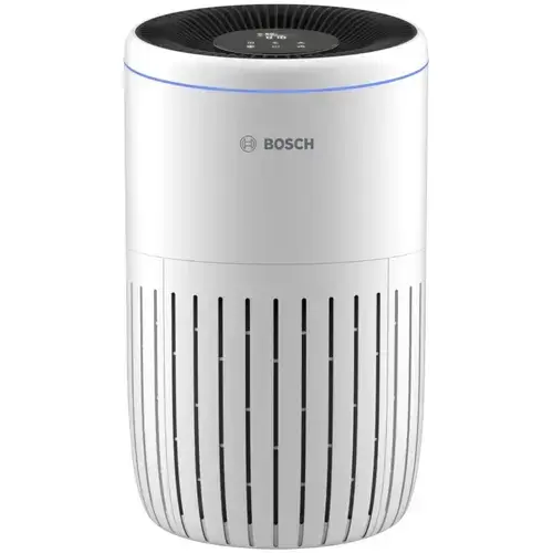 Purificator de aer Bosch Air 4000 Wi-Fi, CADR 300m3/h, Prefiltru, filtru HEPA H13, filtru carbon activ, senzor de praf, timer (Alb)