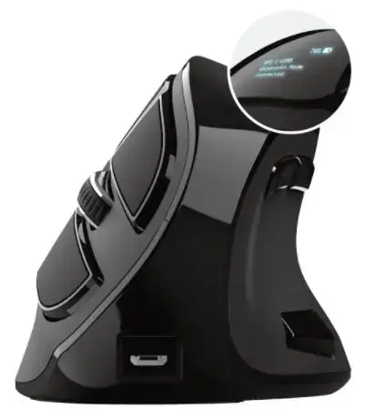 Mouse Wireless Trust Voxx (Negru)