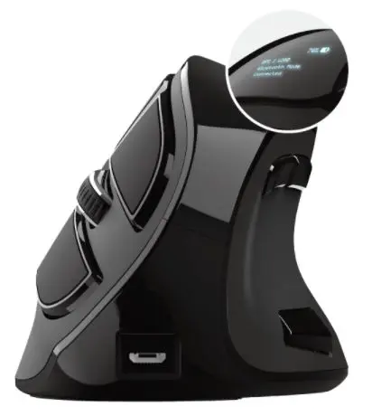 Mouse Wireless Trust Voxx (Negru)