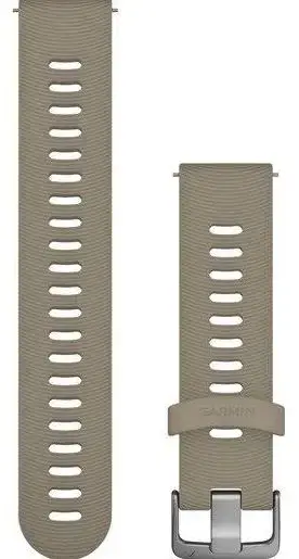 Curea de schimb Garmin 010-11251-0Z, pentru Garmin Forerunner 645, 20 mm, Silicon (Sandstone)
