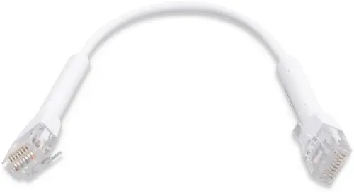 Cablu Ubiquiti UC-PATCH-RJ45, RJ45, diametru: 3mm, lungime: 22cm, Cat.6 (Alb)