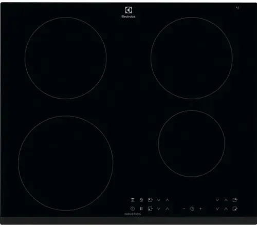 Plita incorporabila Electrolux LIR60430, Inductie, 7300 W, 4 Zone de gatit (Negru)