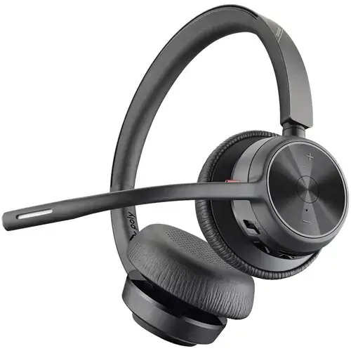 Casti Call Center Poly Voyager 4320 UC,  USB-A, stand de incarcare, Bluetooth (Negru)