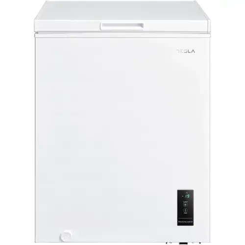Lada frigorifica Tesla RH1000ME, 99 l, Clasa E, Functie frigider, Control electronic, H 85 cm (Alb)