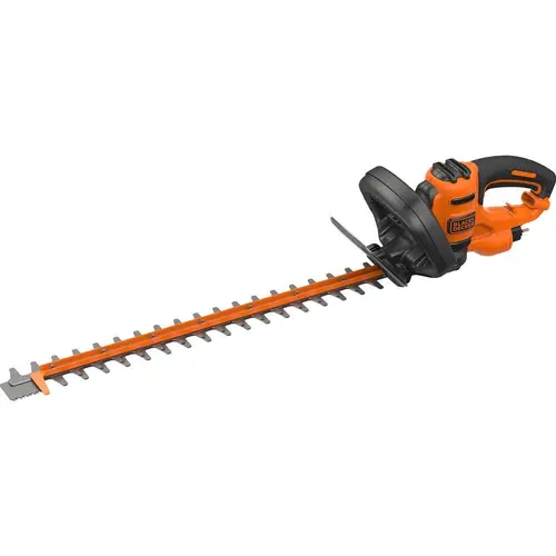 Foarfeca electrica pentru tuns gard viu Black & Decker BEHTS551-QS, 650 W, Lama 60 cm (Negru/Portocaliu)