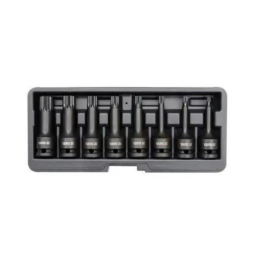 Set 8 chei de impact spline Yato YT-1069, 1/2, M5-M8