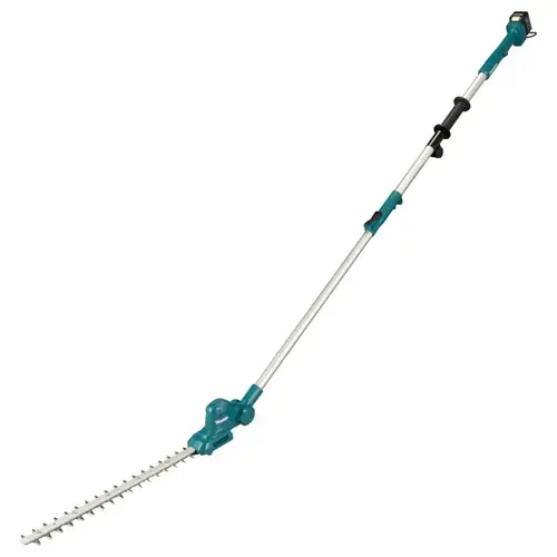 Trimmer/foarfeca de tuns gard viu la inaltime pe acumulator Makita UN460WDZ,12 V,motor fara perii,lungime lama 46 cm,diametru maxim taiere 18 mm,tija telescopica,fara incarcator si acumulator in setul de livrare