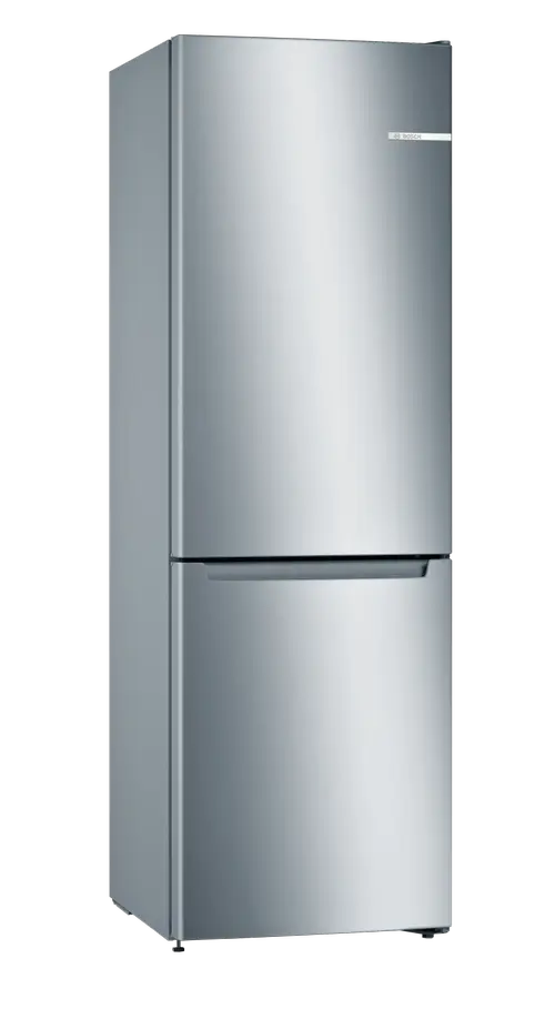 Combina frigorifica Bosch KGN33NLEB, 282 l, Total No Frost, Clasa E, Control electronic, Iluminare LED, H 176 cm (Inox)