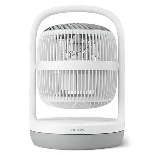 Ventilator de masa Philips CX2050/00, 24 W, 3 viteze, Rabatabil, 738 mc/h (Alb)