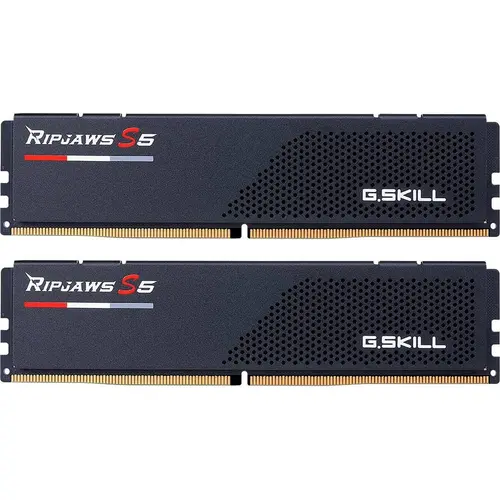 Memorie G.SKILL Ripjaws S5 Black 32GB (2x16GB) DDR5 6400MHz Dual Channel Kit