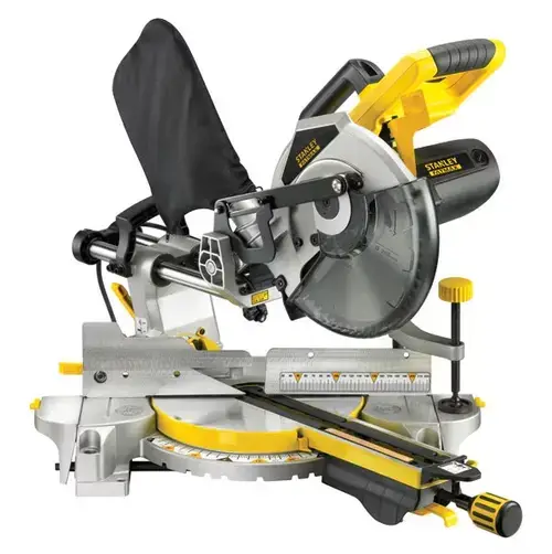 Fierastrau circular stationar Stanley FME720-QS, 230 V, 2000 W, 255 mm (Galben/Argintiu)