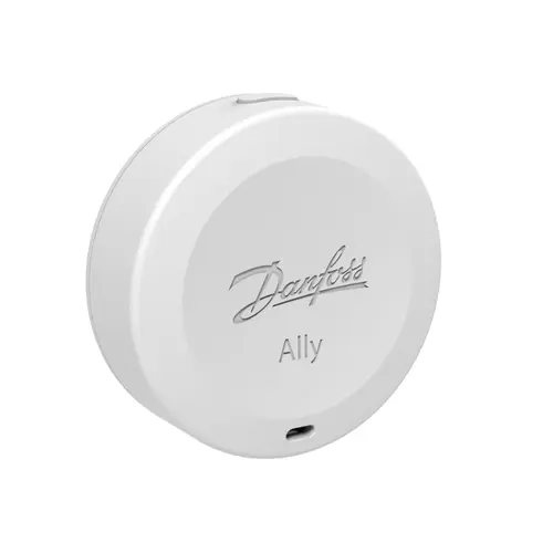 Senzor temperatura/umiditate, Danfoss, Alb