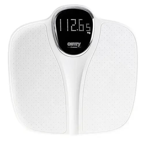 Cantar de baie Camry CR 8171w, max 180 kg, Afisaj LED, Functie cantarire bebelusi (Alb)
