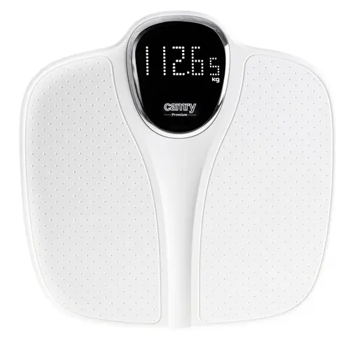 Cantar de baie Camry CR 8171w, max 180 kg, Afisaj LED, Functie cantarire bebelusi (Alb)