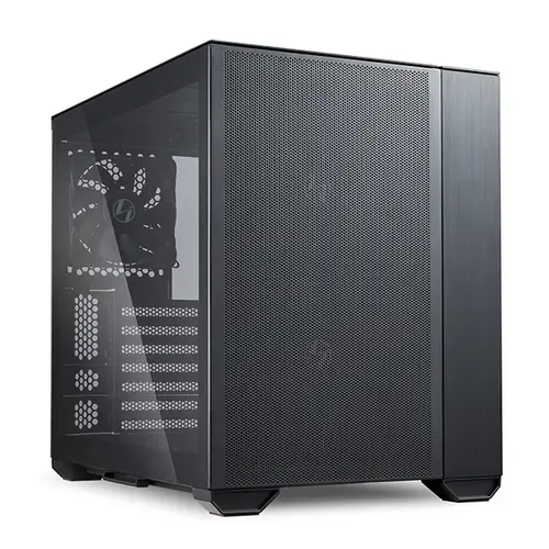 Carcasa Lian Li O11 Air Mini, Middle Tower, fara sursa, ATX (Negru)